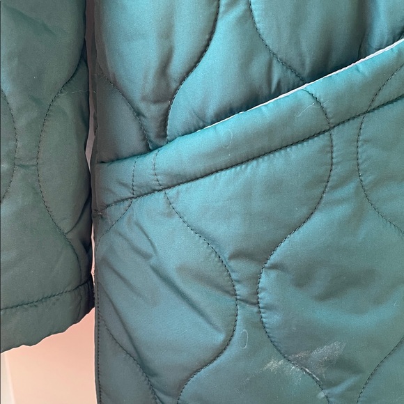 J.Crew Women's Green Quilted Jacket Size S - Picture 6 of 11